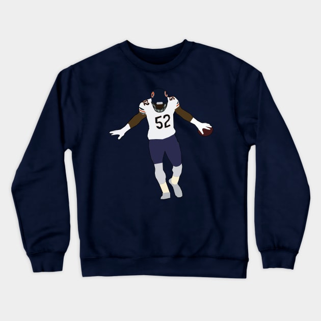 Khalil Mack - Chicago Bears Crewneck Sweatshirt by xavierjfong